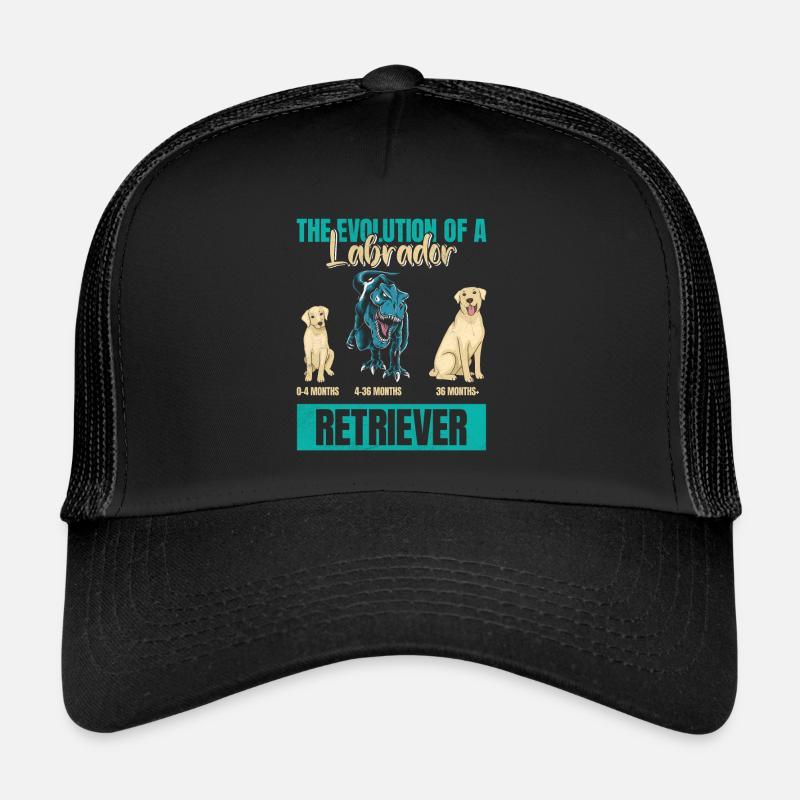 EVOLUTION D’UN PROPRIÉTAIRE DE LABRADOR RETRIEVER Casquette trucker 