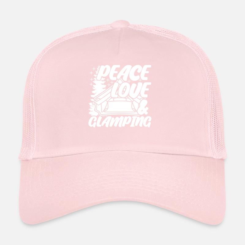Glamping Camping Motor Home Camper Van Trucker Cap