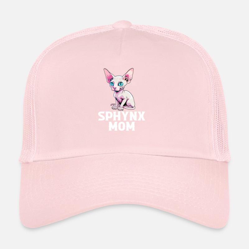 Sphynx mom, funny sphynx cat Trucker Cap