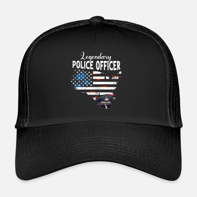 Policeman US Trucker Cap