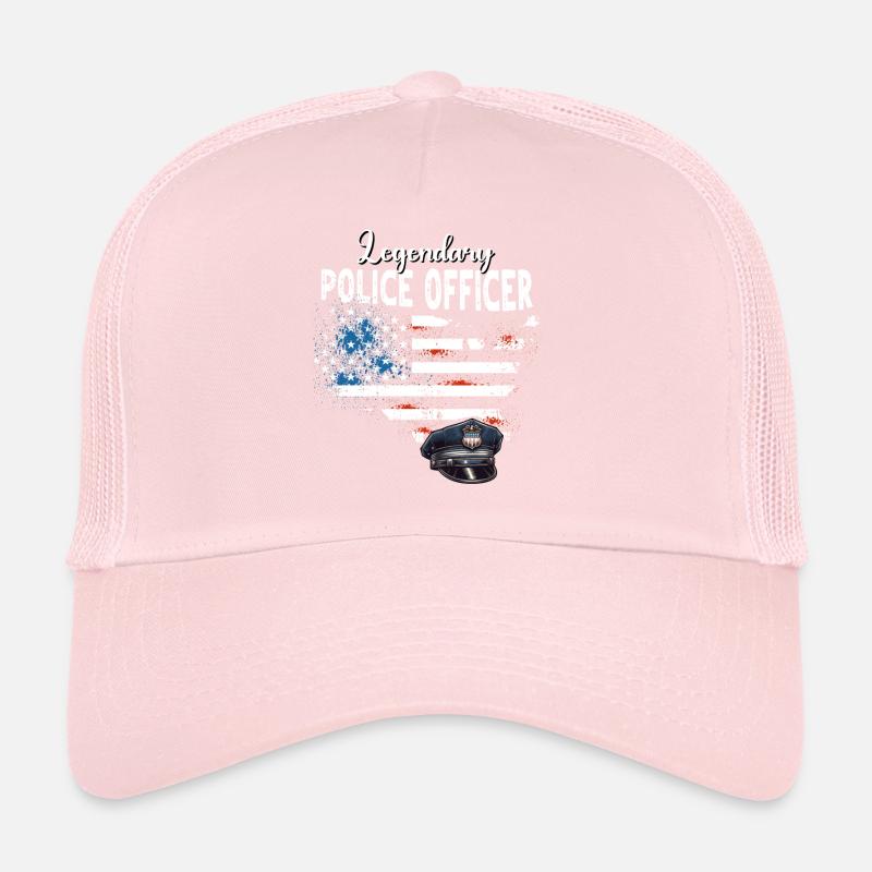 Policeman US Trucker Cap