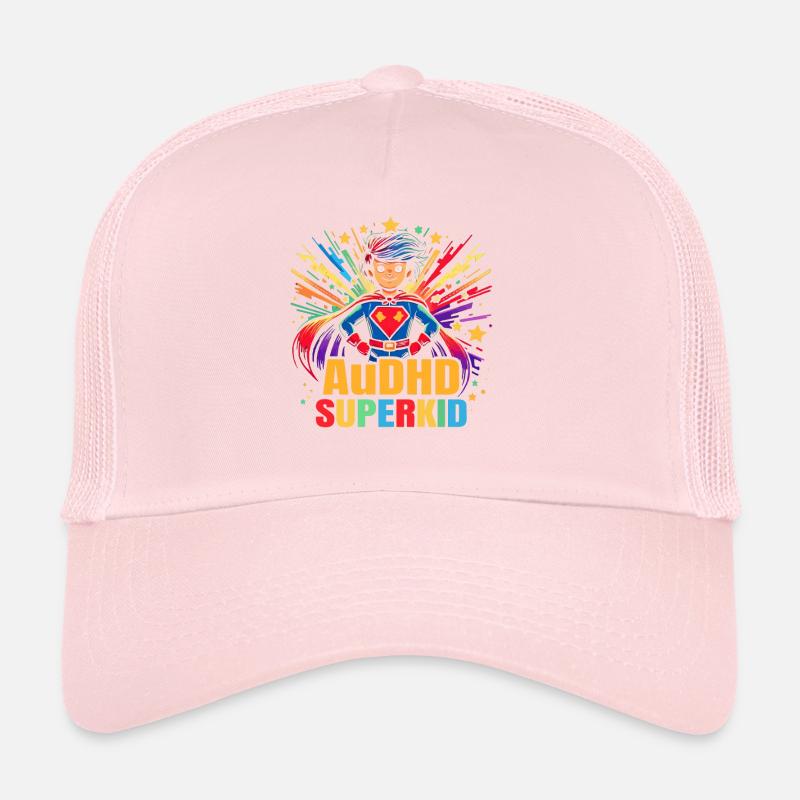AuDHD Autism ADHD Autistic Spectrum Neurodiversity Trucker Cap