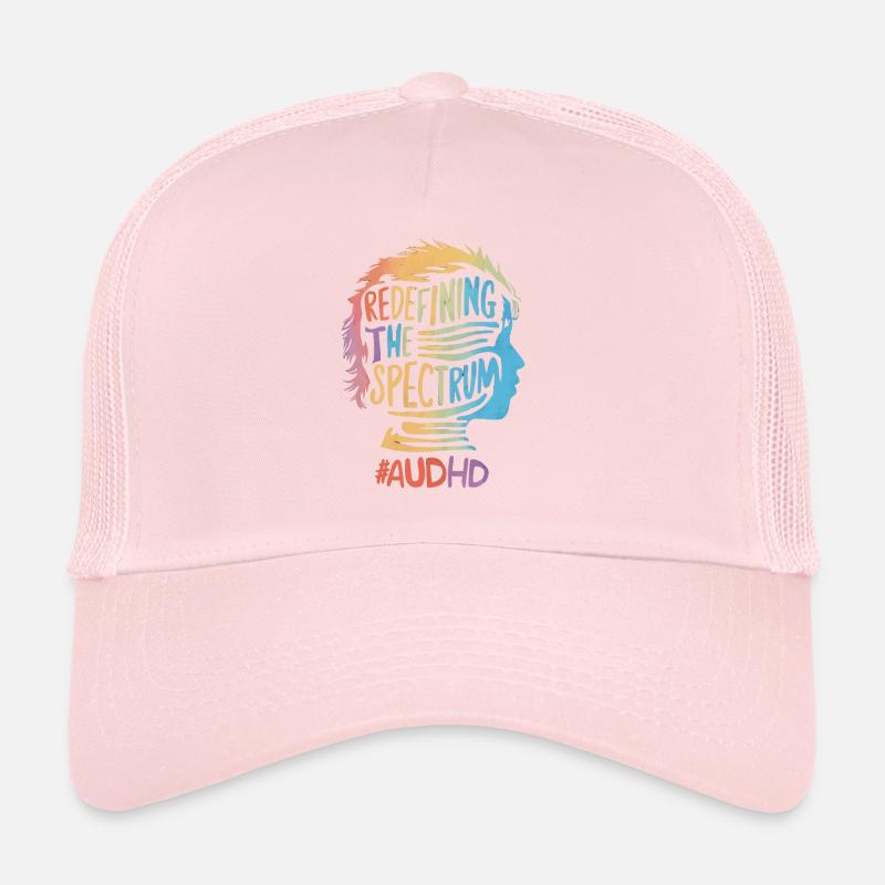 AuDHD Autism ADHD Autistic Spectrum Neurodiversity Trucker Cap