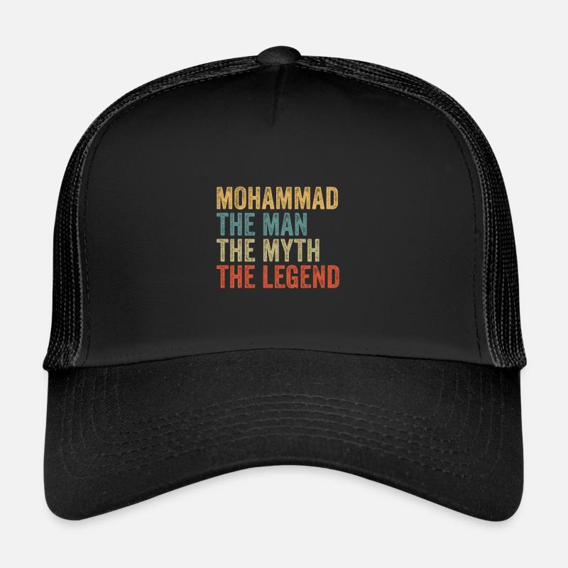 Mohammad the man the myth Trucker Cap