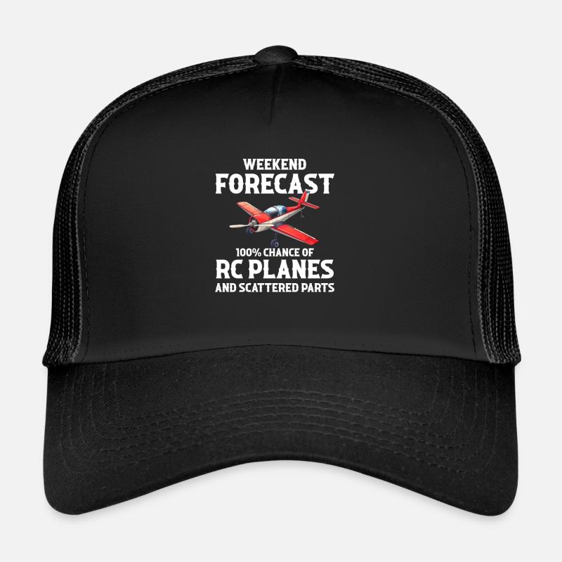 Still Playing With Airplanes RC Plane - Trucker Cap - Schwarz/Schwarz