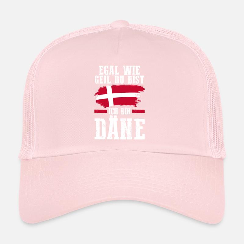 Danes Danish Denmark Trucker Cap
