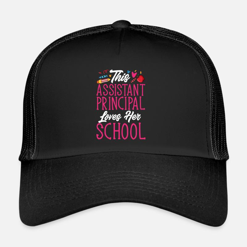 Deputy Principal - Trucker Cap - black/black