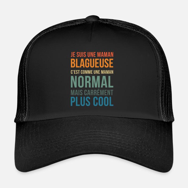 Best Joker Mom Gift Idea - Trucker Cap - black/black