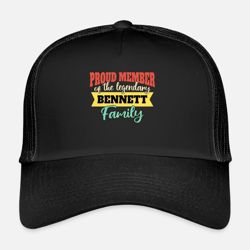 Nom Bennett Casquette trucker 