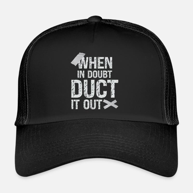 Ruban adhésif Engineer Humorous pour hommes Casquette trucker 
