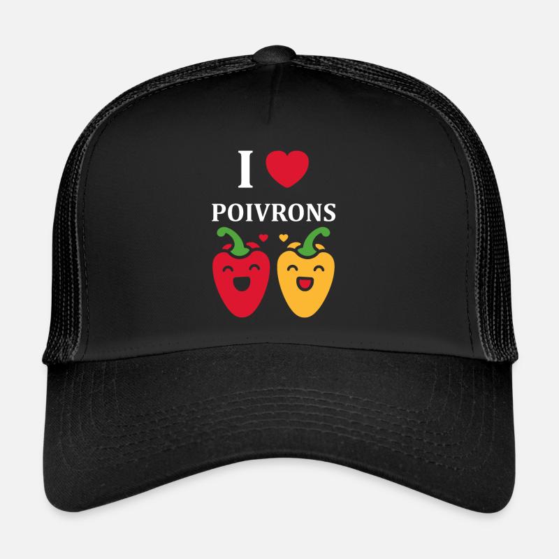 Humour poivron Casquette trucker 