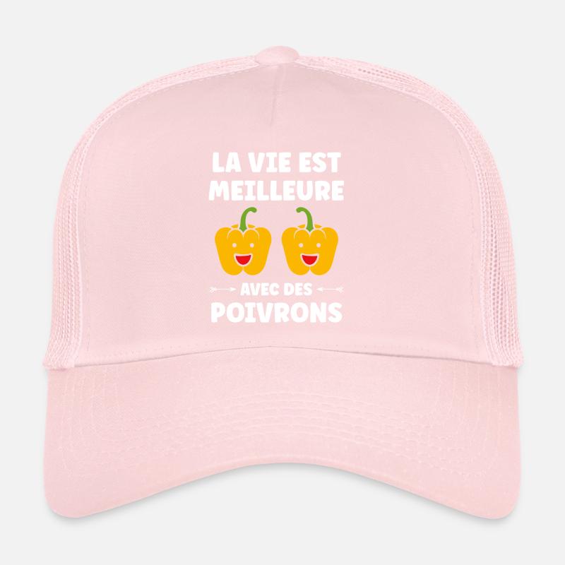 Humour poivron Casquette trucker 
