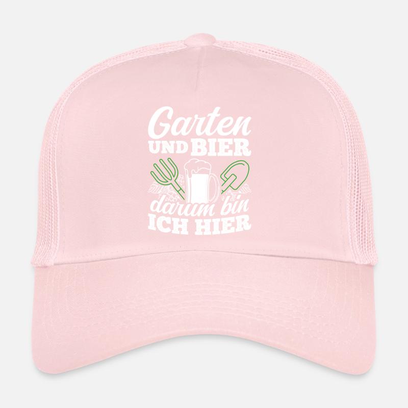 Gardener Beer Drinking Beer Fun Drinking Tour Beer Drinker Trucker Cap