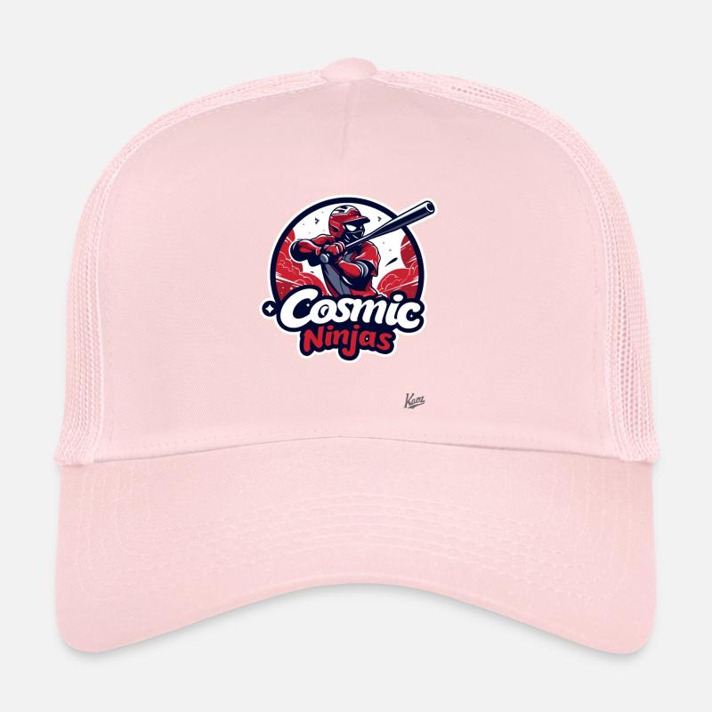 Équipe de baseball ninja cosmique Casquette trucker 