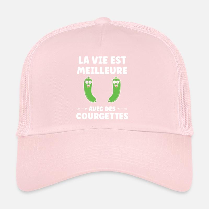 courgette Casquette trucker 