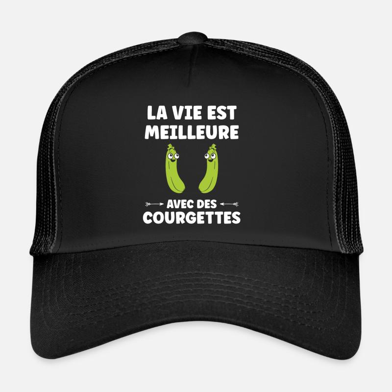 courgette Casquette trucker 