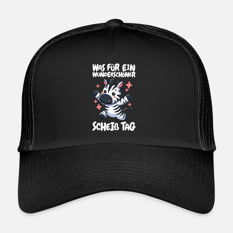 Zèbre drôle s’il vous plaît taisez-vous Casquette trucker 