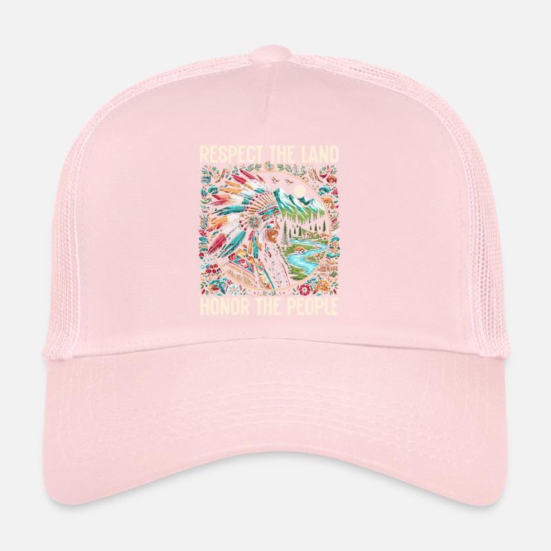 Indian Cherokee-Apache tribe Trucker Cap