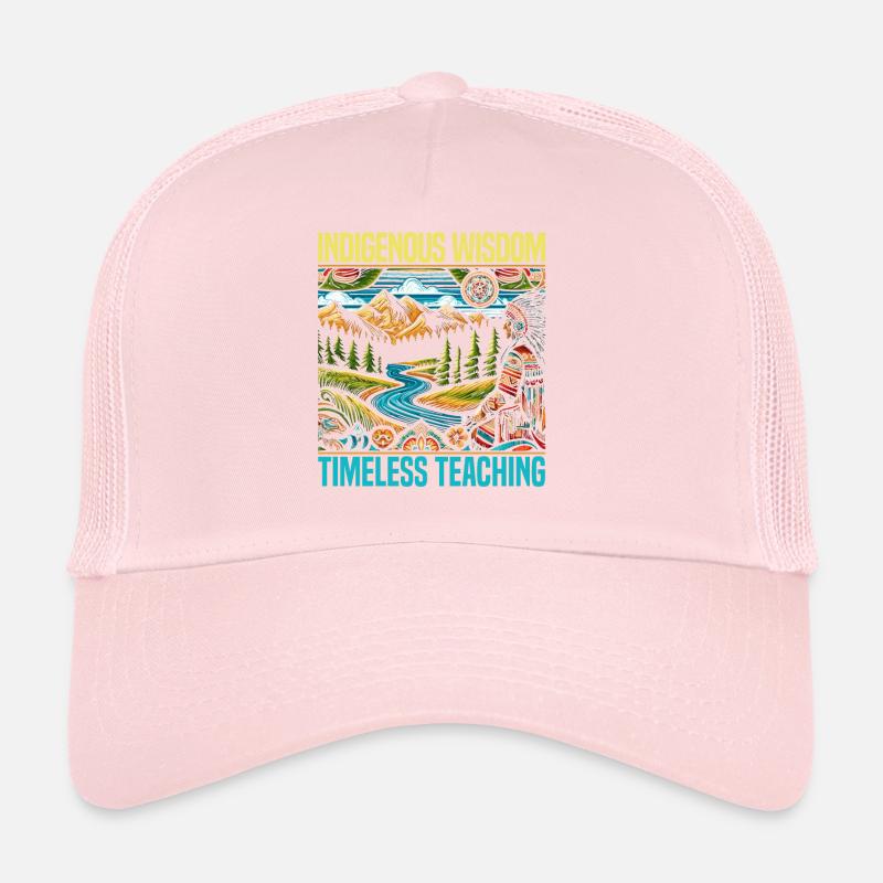 Tribu amérindienne Cherokee Apache Casquette trucker 
