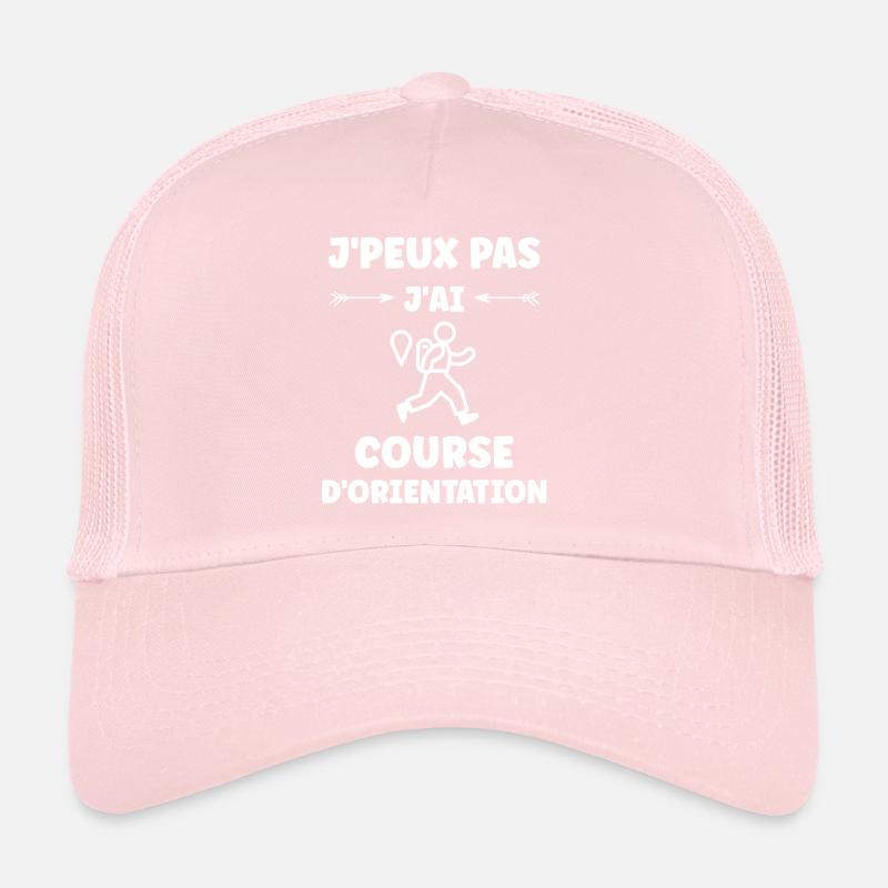 course d'orientation Casquette trucker 