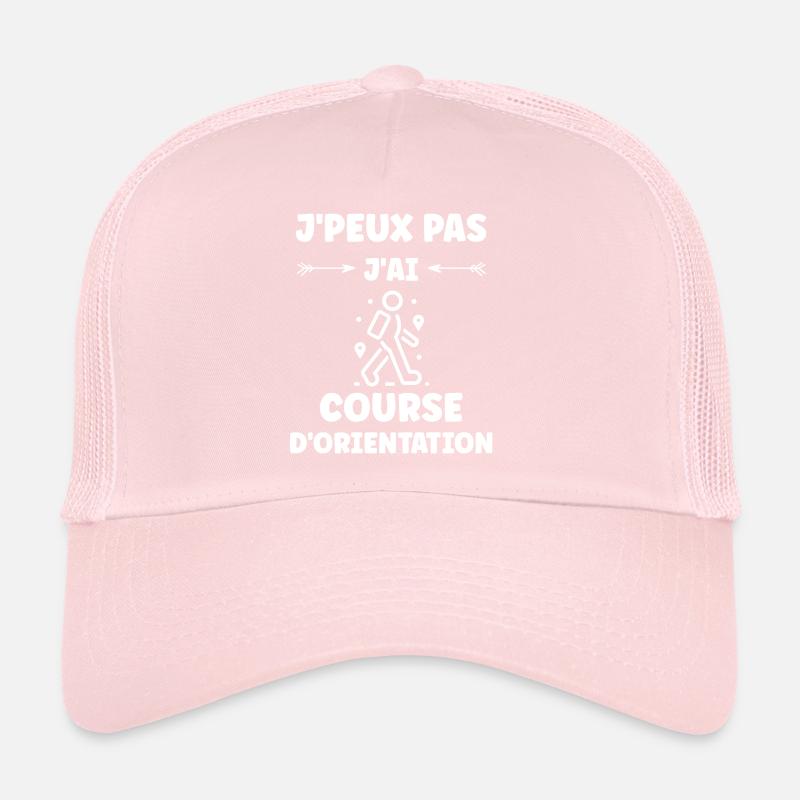 course d'orientation Casquette trucker 