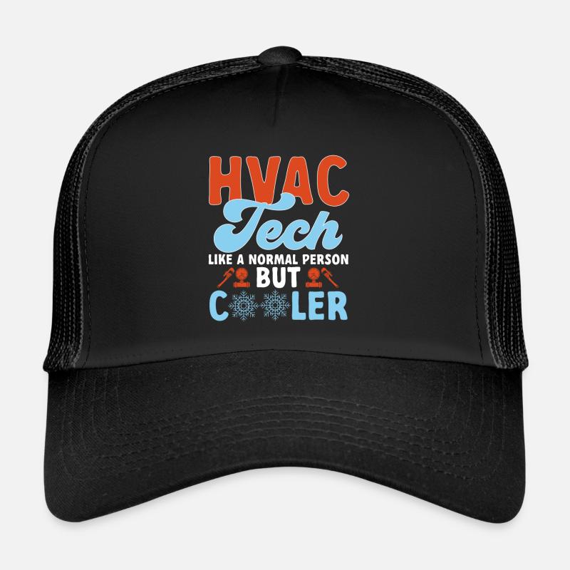 Chauffage, Climatisation, Ventilation, Technicien Casquette trucker 