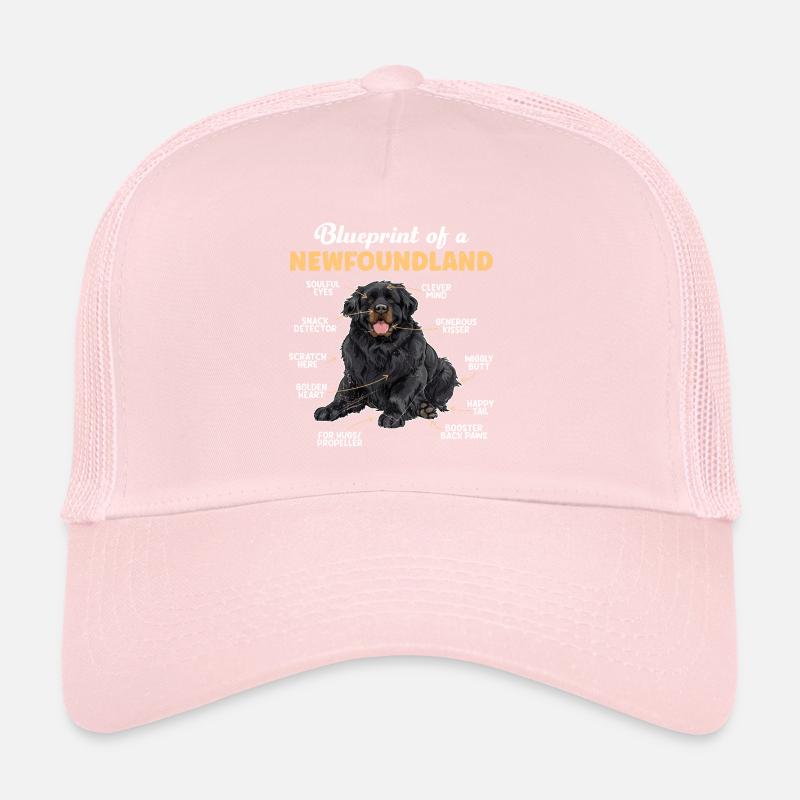 Chien Newfie PLAN D’UN TERRE-NEUVE Drôle Casquette trucker 