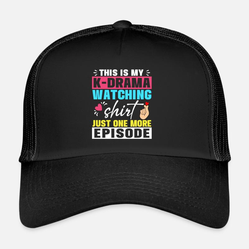Drame coréen Merch K-Drama Lover Fan Casquette trucker 