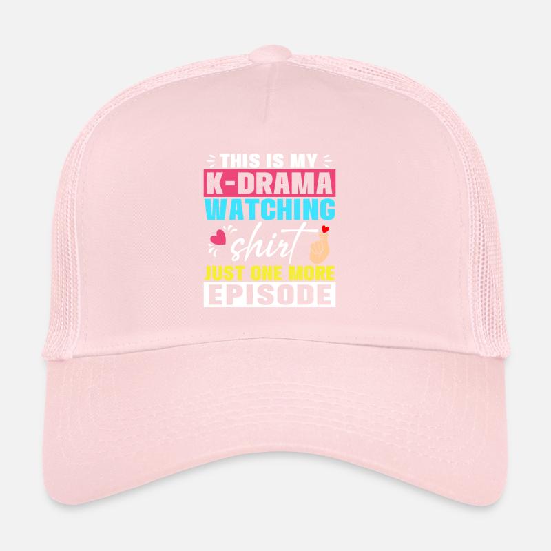 Drame coréen Merch K-Drama Lover Fan Casquette trucker 