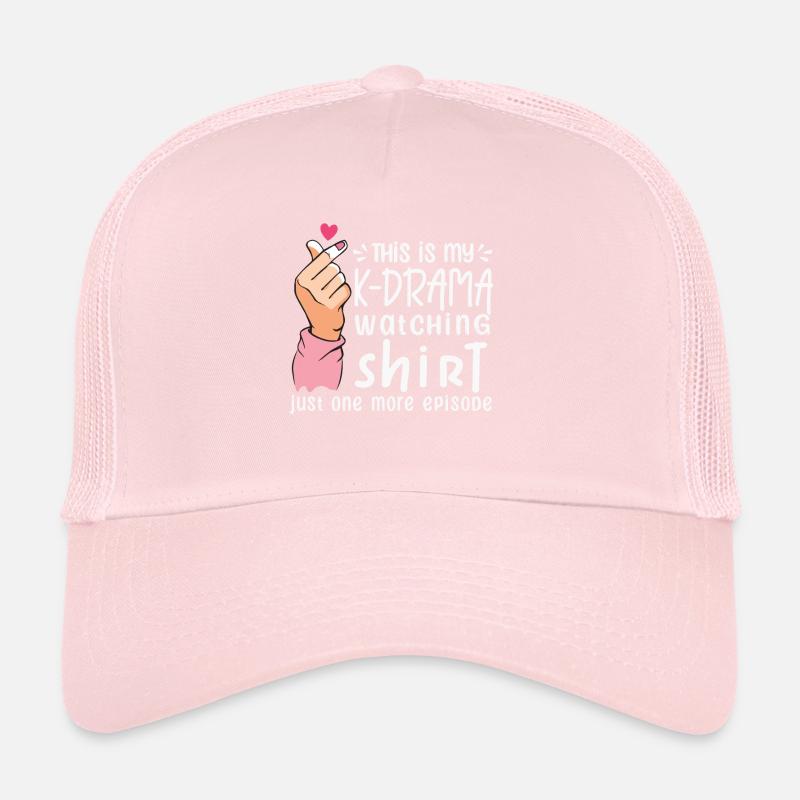 Drame coréen Merch K-Drama Lover Fan Casquette trucker 