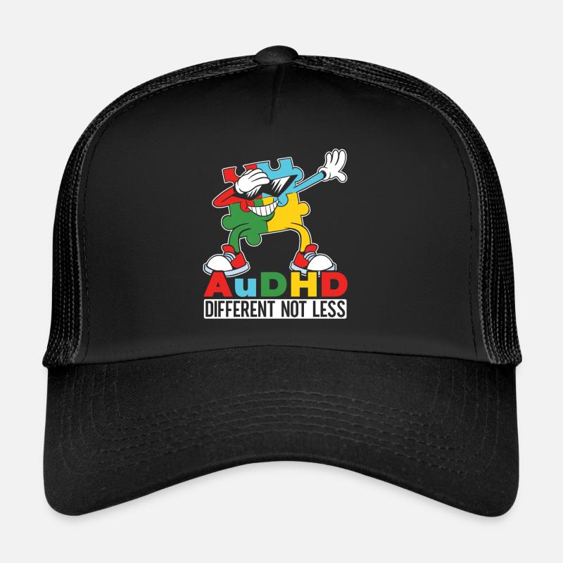 Audhd handicap il autisme tdah Casquette trucker 