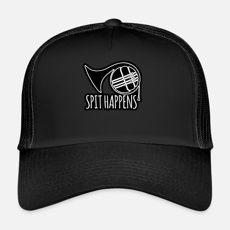 French Horn Trucker Cap