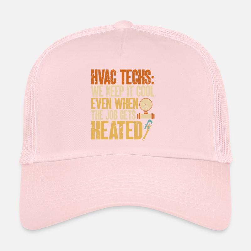 Chauffage, Climatisation, Ventilation, Technicien Casquette trucker 
