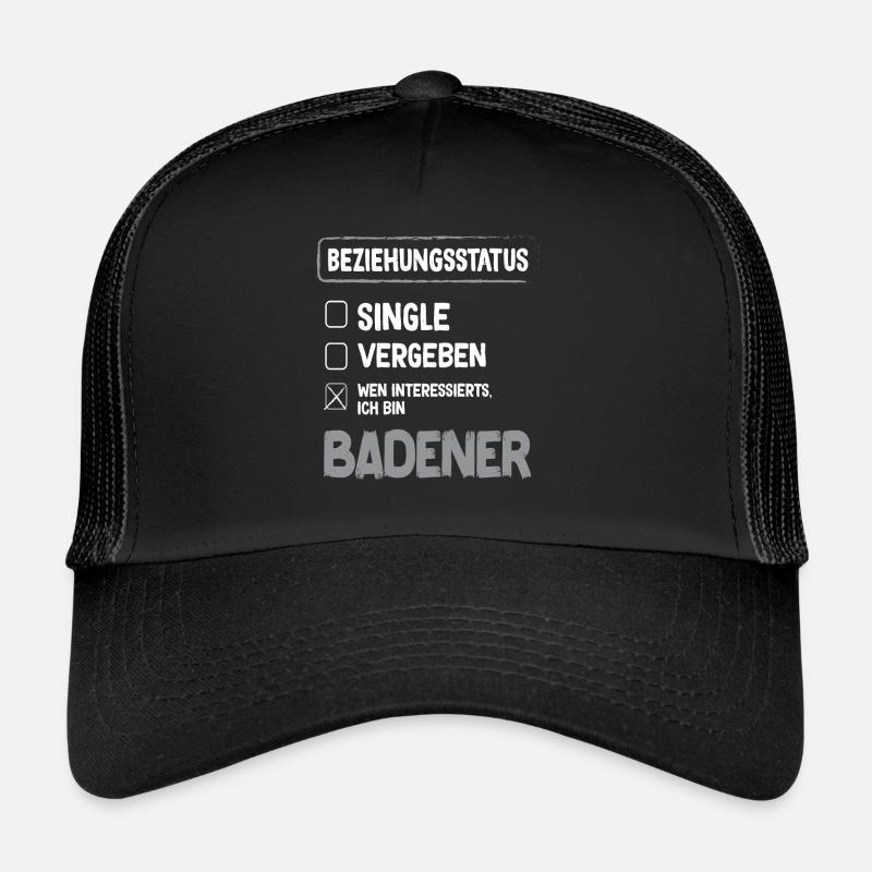 Statut relationnel de Baden Baden Baden Casquette trucker 