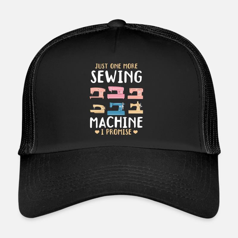 Just one more sewing machine I promise - Funny Sew Trucker Cap