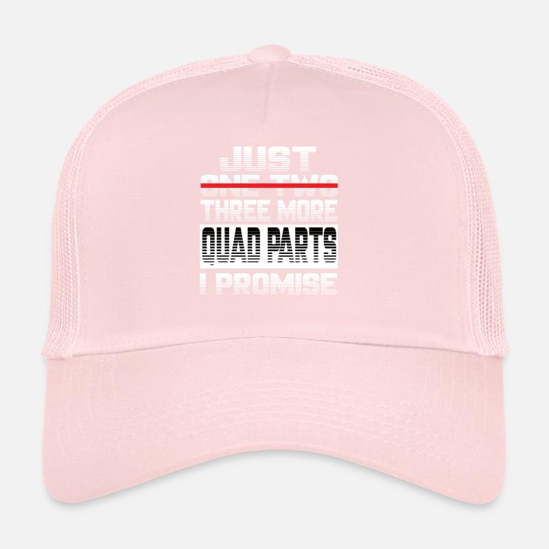Juste une autre pièce de quad Je promets quad Quad Casquette trucker 