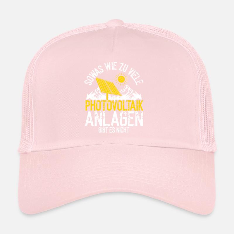 PV Systems Centrale électrique de balcon à panneaux solaires Casquette trucker 