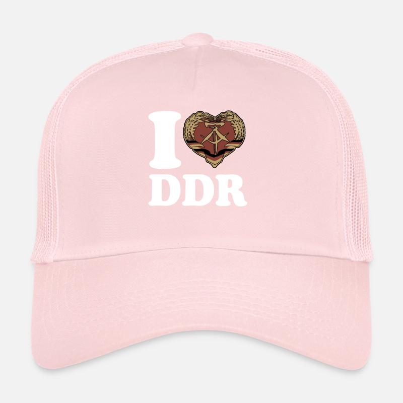 J’aime DDR - Coeur - Ostalgie Casquette trucker 