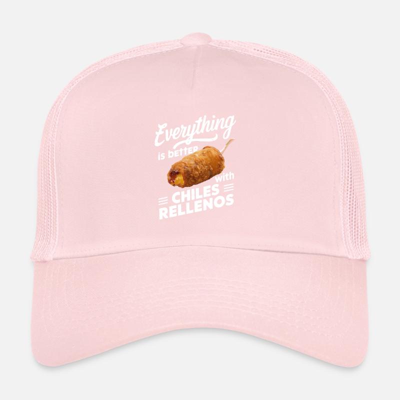 Tout va mieux avec le Chilien Rellenos Casquette trucker 