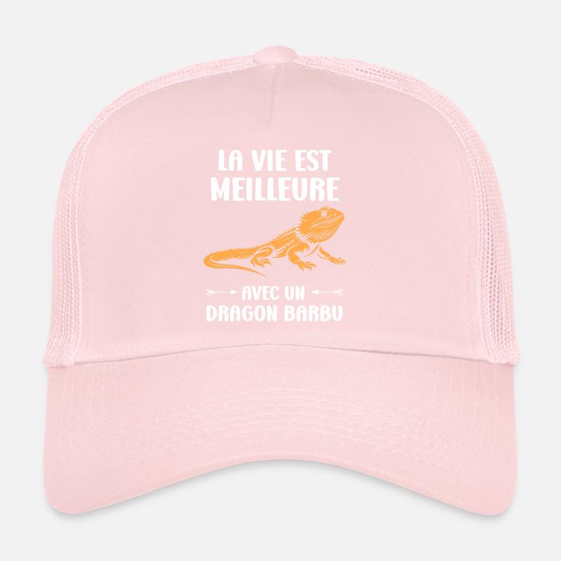 Dragon barbu Casquette trucker 