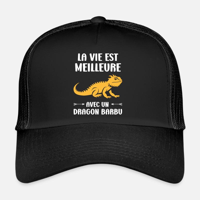 Dragon barbu Casquette trucker 
