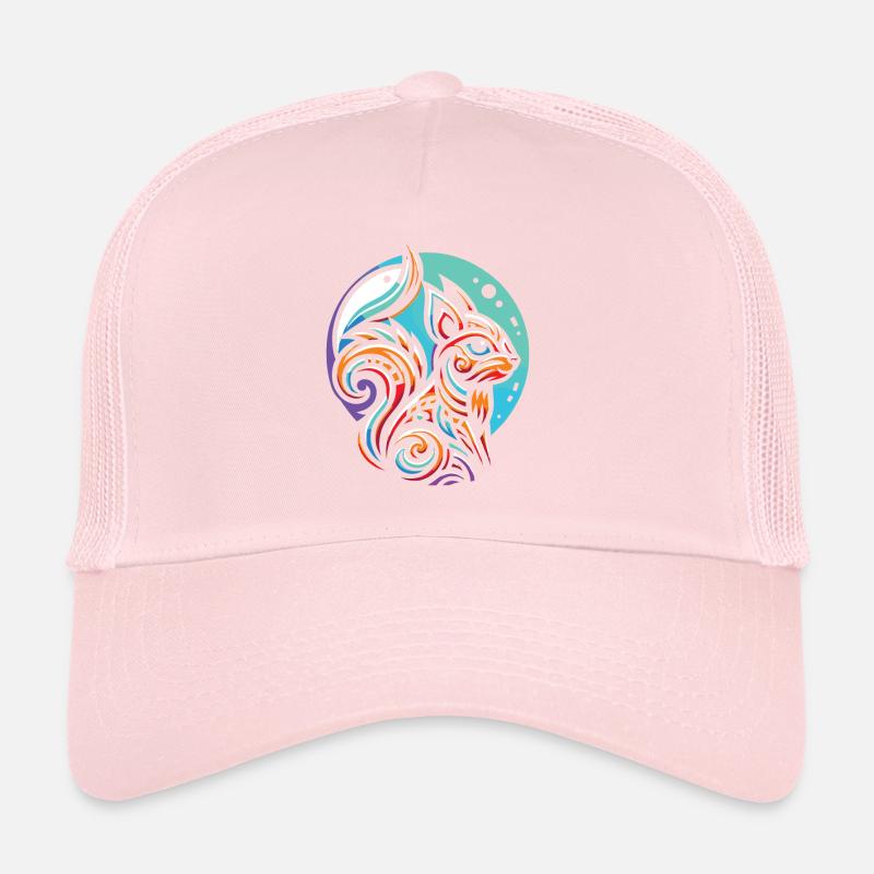 Phases de lune écureuil Casquette trucker 