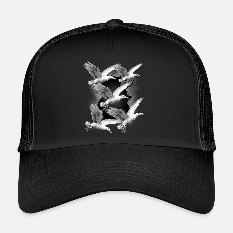 Möwen Möwe Maritim Seevögel Trucker Cap