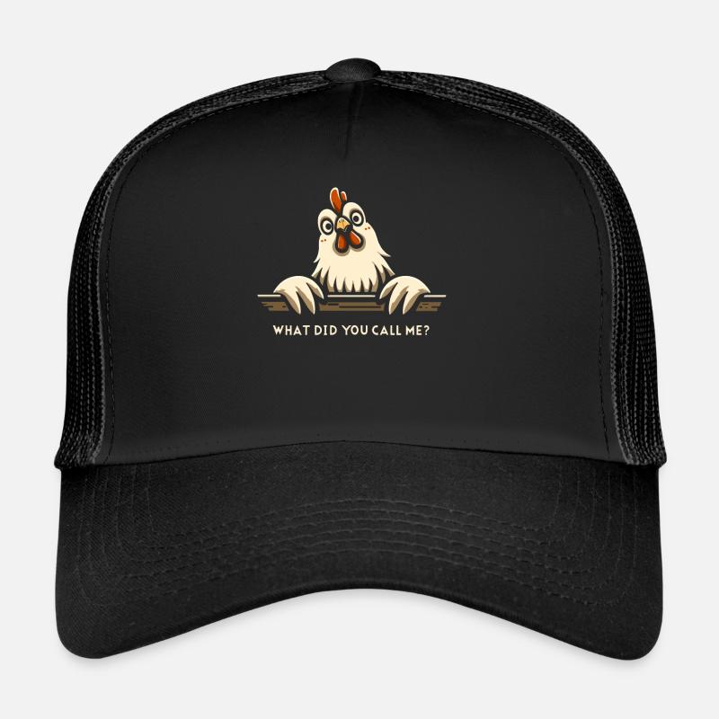 Comment m’as-tu appelé poulet5 Casquette trucker 