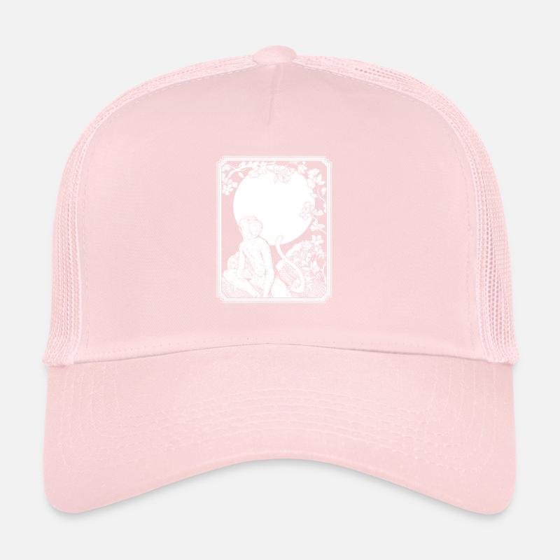 Affe Japan Cherry Blossom Moon Trucker Cap
