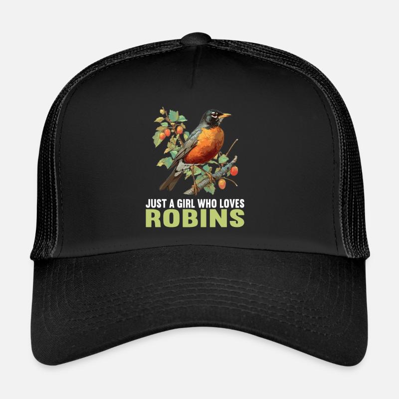 Robin Rotkehlchen Casquette trucker 