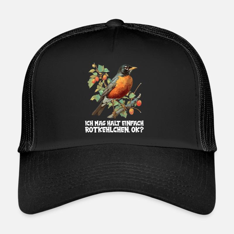 Robin Rotkehlchen Trucker Cap
