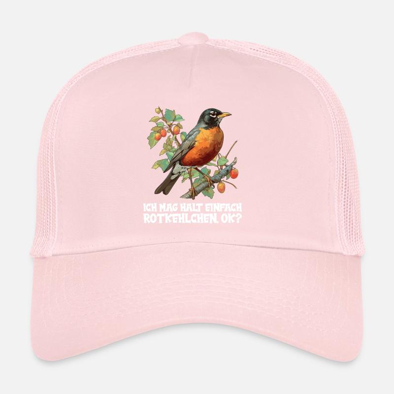 Robin Rotkehlchen Casquette trucker 