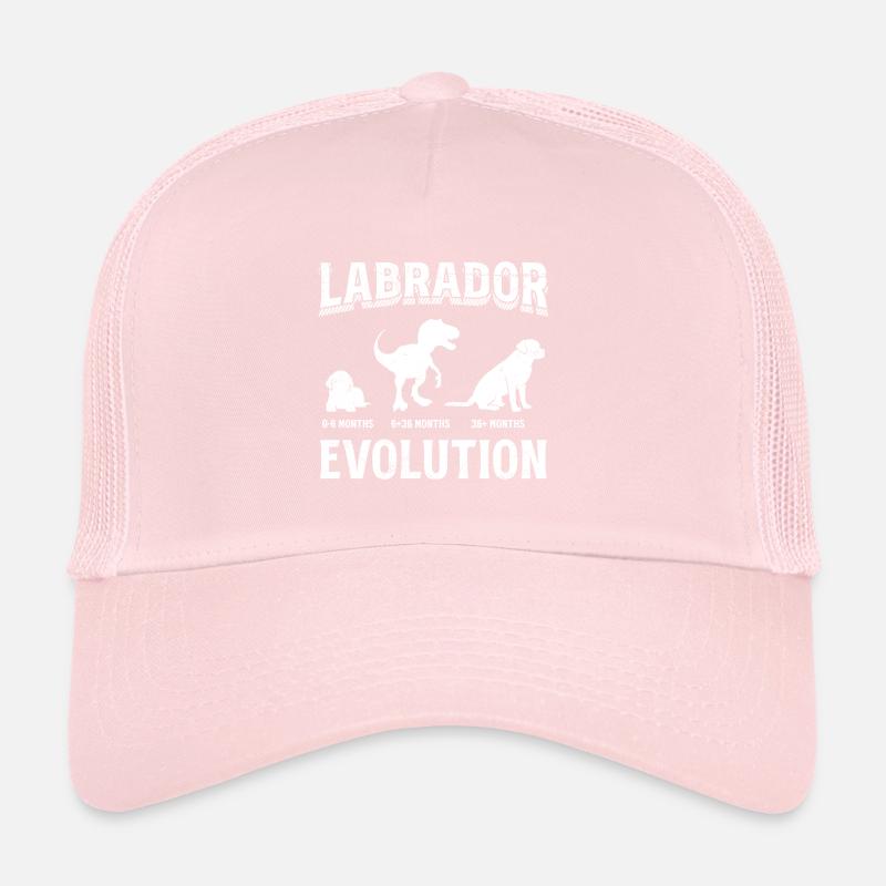 Labrador EVOLUTION Labrador Lover Drôle Casquette trucker 