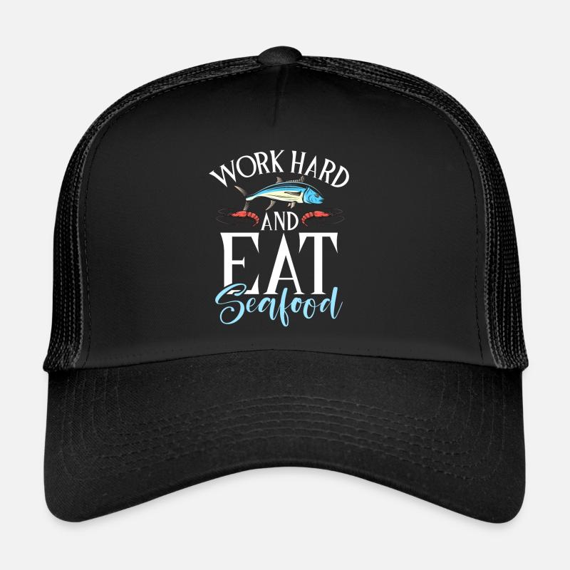 Seafood Lover Gift Trucker Cap